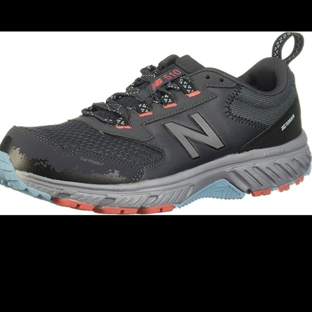 New Balance Sneakers - Black and Blue Womens Size 8